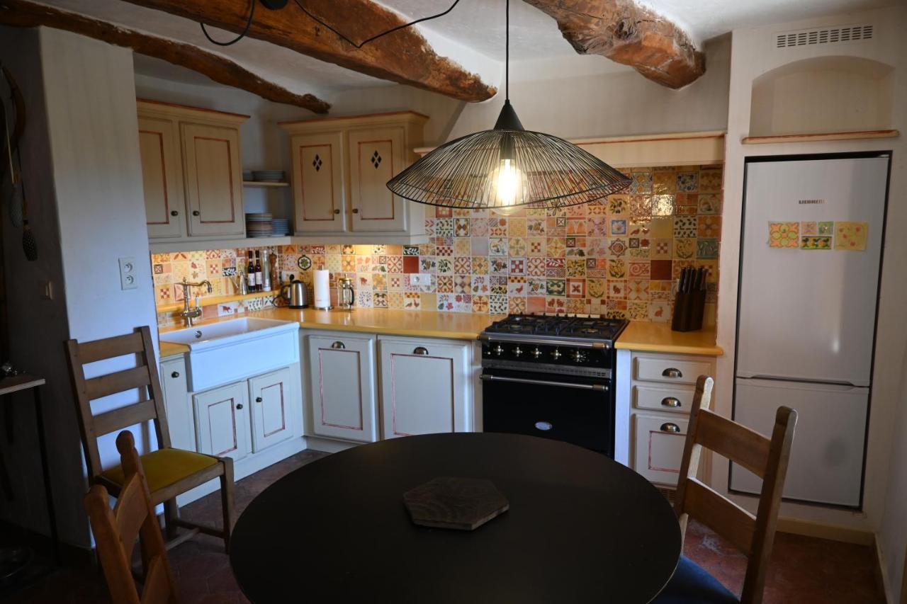 Maison Porte Heureuse Roussillon en Isere Extérieur photo