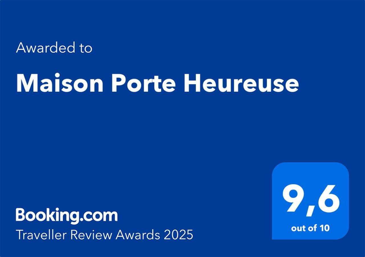 Maison Porte Heureuse Roussillon en Isere Extérieur photo